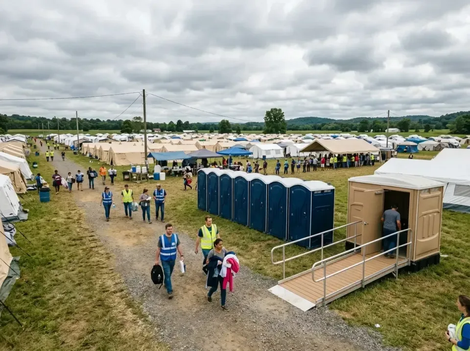 disaster-relief-camp-restrooms-010 — frequently asked questions, Dumpster & Portable Bathrooms Rental in Joppatowne, MD